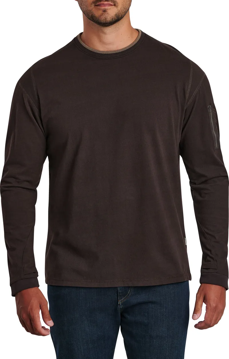 Kuhl Mens Kommando Crew - Black Coffee